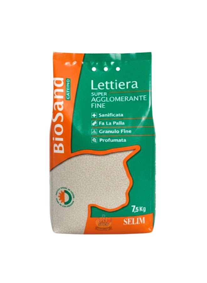 Biosand Italian Odorless Cat Litter 7.5kg